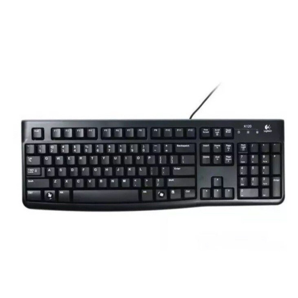 xCorded Keyboard Logitech Y-SU45 967334-0403 Computer PS/2 Desktop Plug In PC